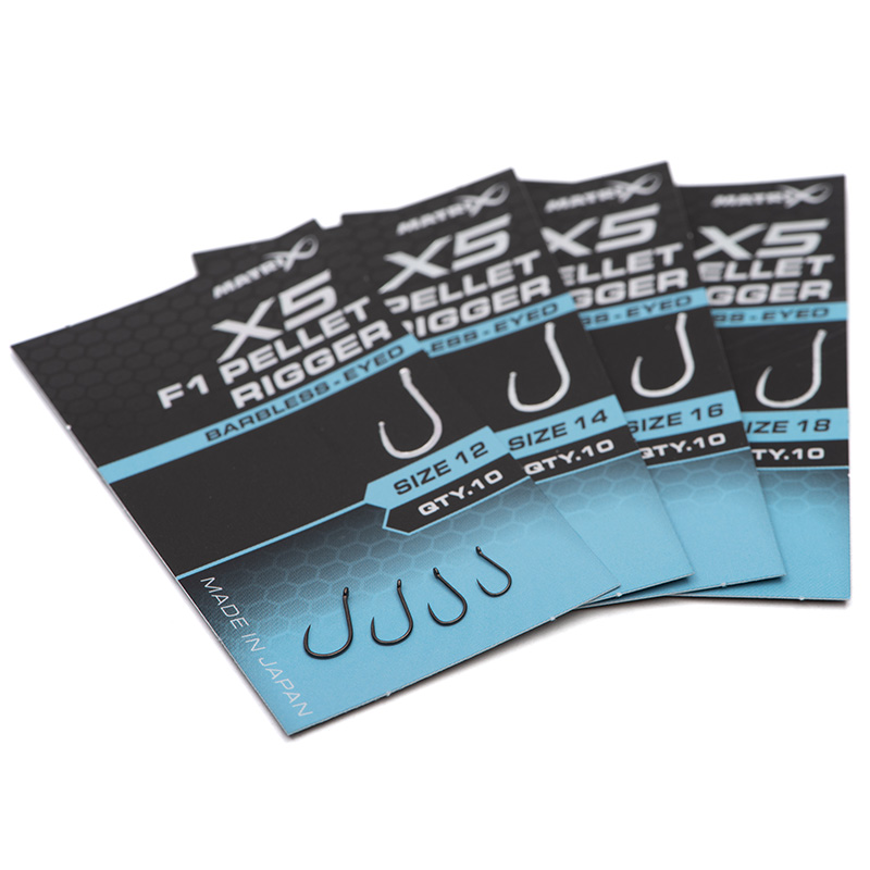 Matrix X5 - F1 Pellet Rigger Hooks SIZE 12 - Foto 6